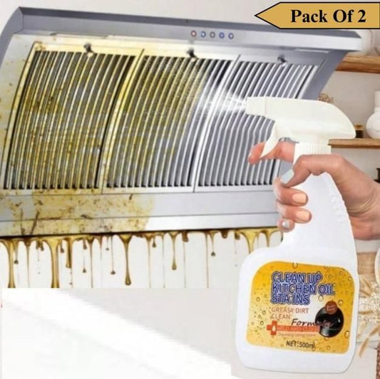 kitchen oil cleaner spray